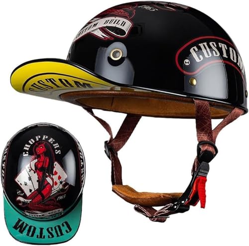 Casco moto abierto que elimina el calor en trayectos de scooter