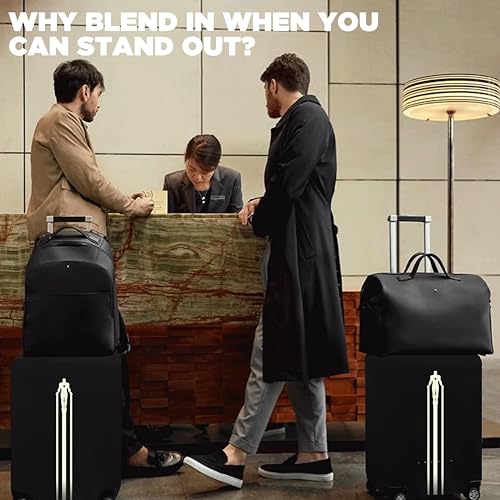 Image of WanderWraps Spendex Polyester Protective Luggage Cover | Hard Luggage Trolley Bag Cover | Washable | Dust Proof | Stretchable | L - 28 inch | Ascendron