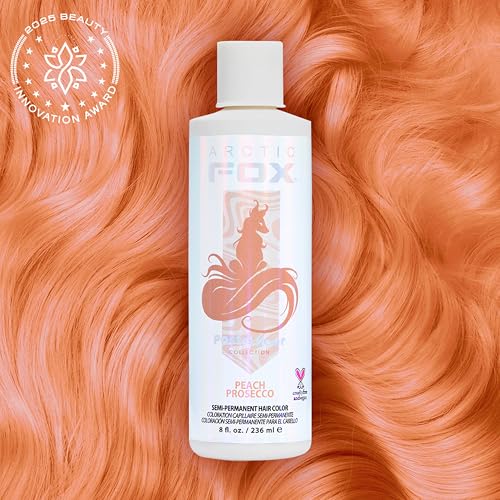 Image of ARCTIC FOX Hair Dye - Semi Permanent Vegan Peach Prosecco - 8 fl oz