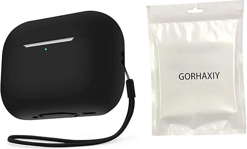 Miniatura 6 de Funda protectora de silicona suave para Airpods Pro 2 de 2 generación, a prueba de golpes, con llavero para Air Pods Pro 2, funda de carga para