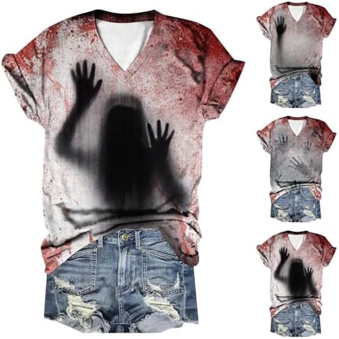 Im Fine Bloody Shirt I'm Ok It's Not My Blood Shirt Funny Halloween Blood Horror Clothes Graphic Tees