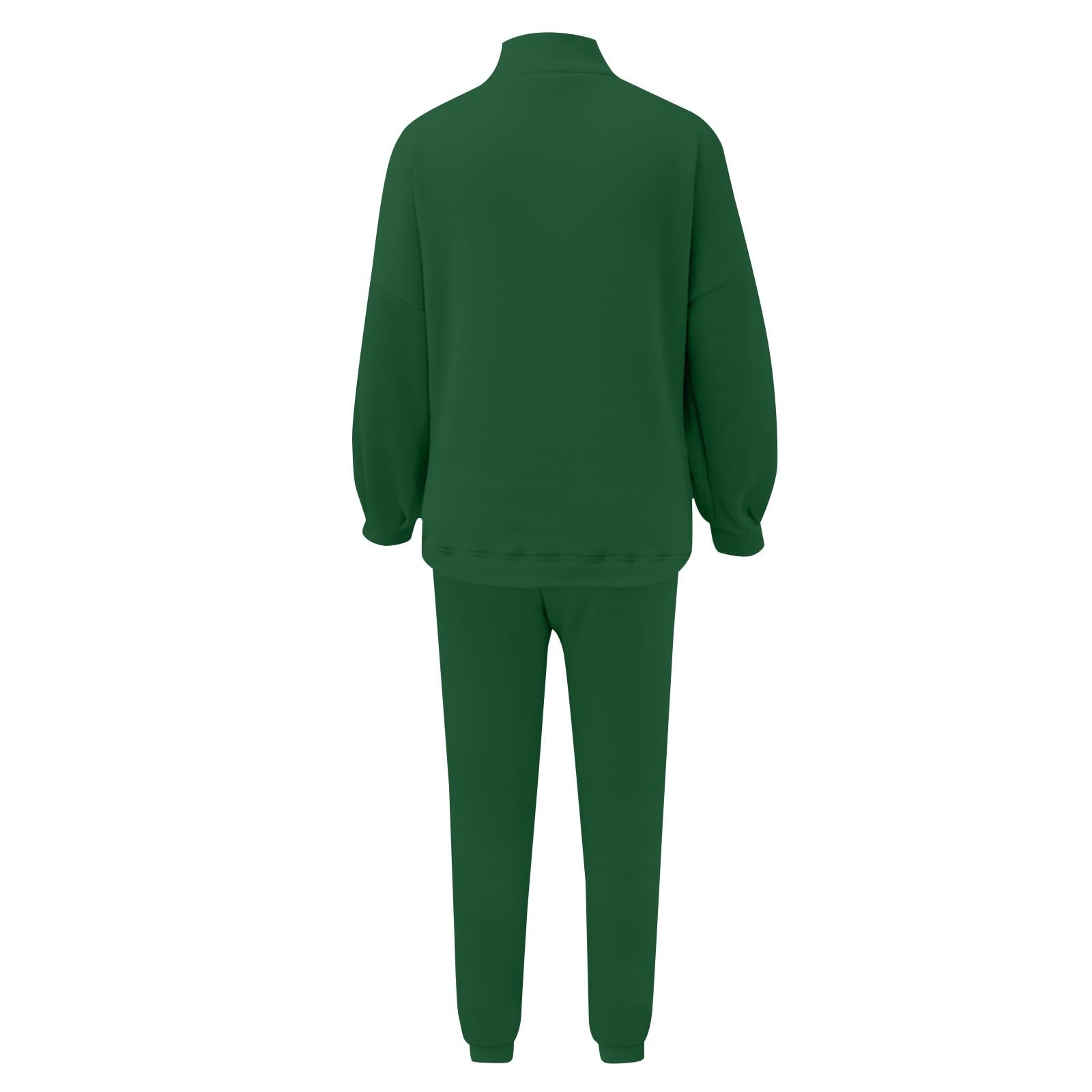 Tuta Da Ginnastica Donna 2 Pezzi Completi Sportiva Manica Lunga Girocollo Tuta Palestra Completo Da Ginnastica Elegante Set Top E Pantaloni a Gamba Larga Tute Per Jogging Yoga Fitness Da Casa Autunno