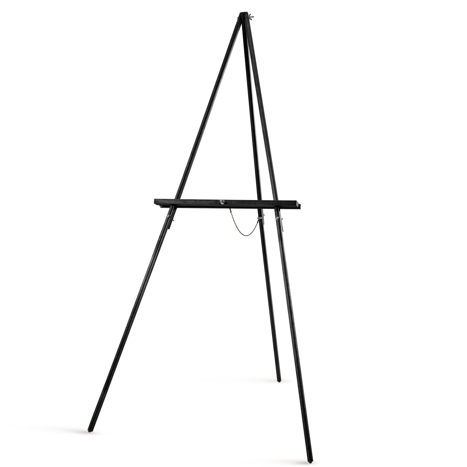 Falling in Art 65" AFrame Tripod Easel Stand, Wooden Display Easel