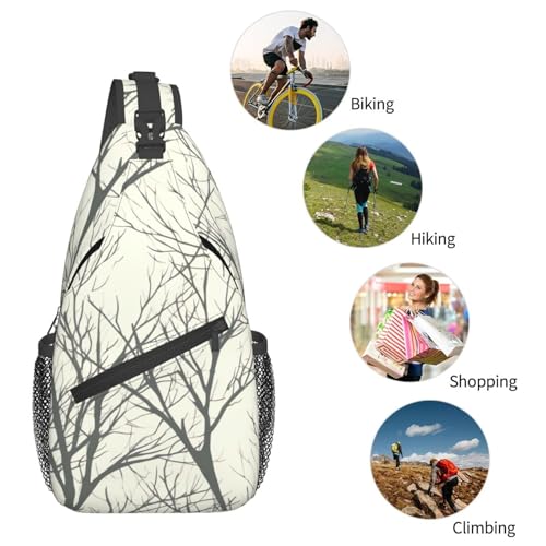 Mochila cruzada estilo bandolera para hombre y mujer miniatura 6