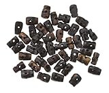 Mandala Crafts Yak Bone Skull Beads for Jewelry Making - 50 Bulk Small Skull Beads Carved Skeleton Beads for Bone Skull Mala Beads, Skull Spacer Beads, Skull Charms