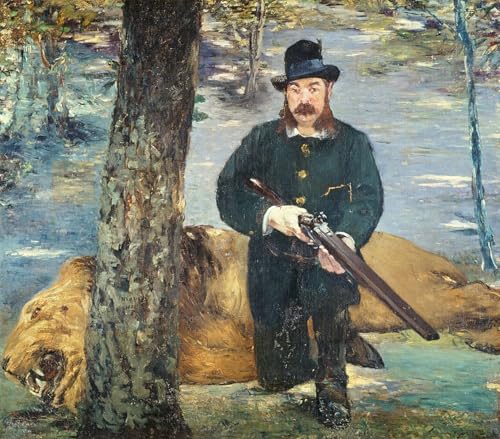 Chasseur de Lions Edouard Manet Toile 60x90cm pour sublimer une pièce sans charme