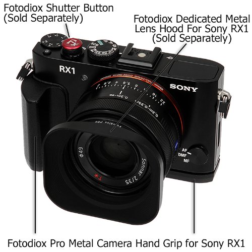 Fotodiox SnyRX1 - Uchwyt Pro-Grip do Sony DSC-RX1/RX1/RX1R/DSC - RX1R - czarny