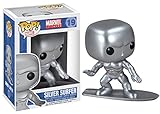  Marvel Funko Pop 4\" Vinyl Bobble Head Figure Silver Surfer