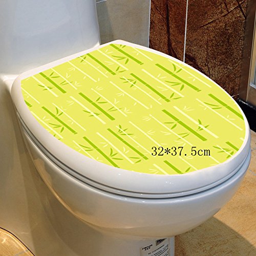 Buy 34 * 46cm toilet sticker toilet pedestal toilet stool toilet cover