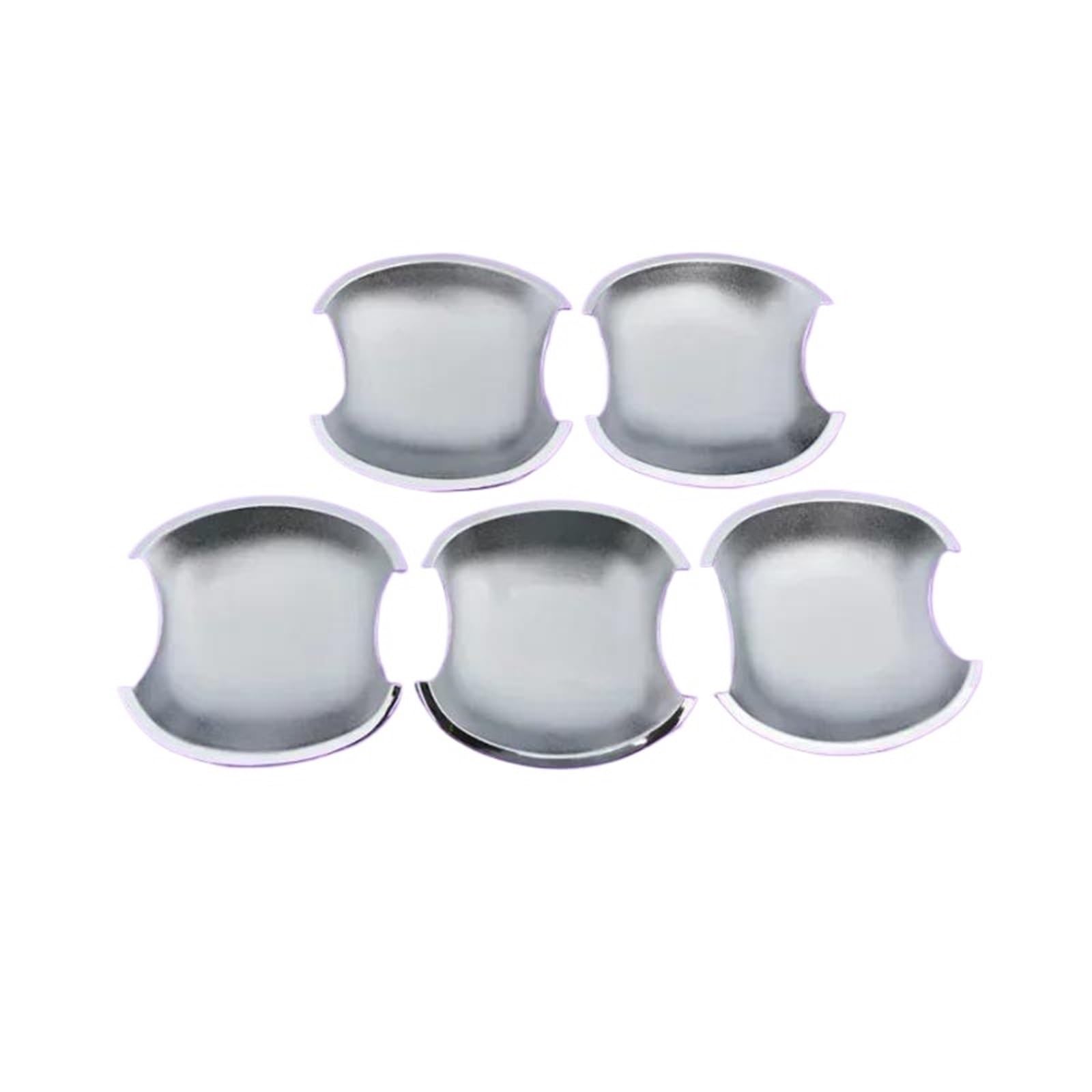 ATGCBCAUF Chrome Car Door Handle Covers Stickers for Toyota RAV4 2006 2007 2008 2009 2010 2011 2012 2013 XA30 Car Exterior Door Handles