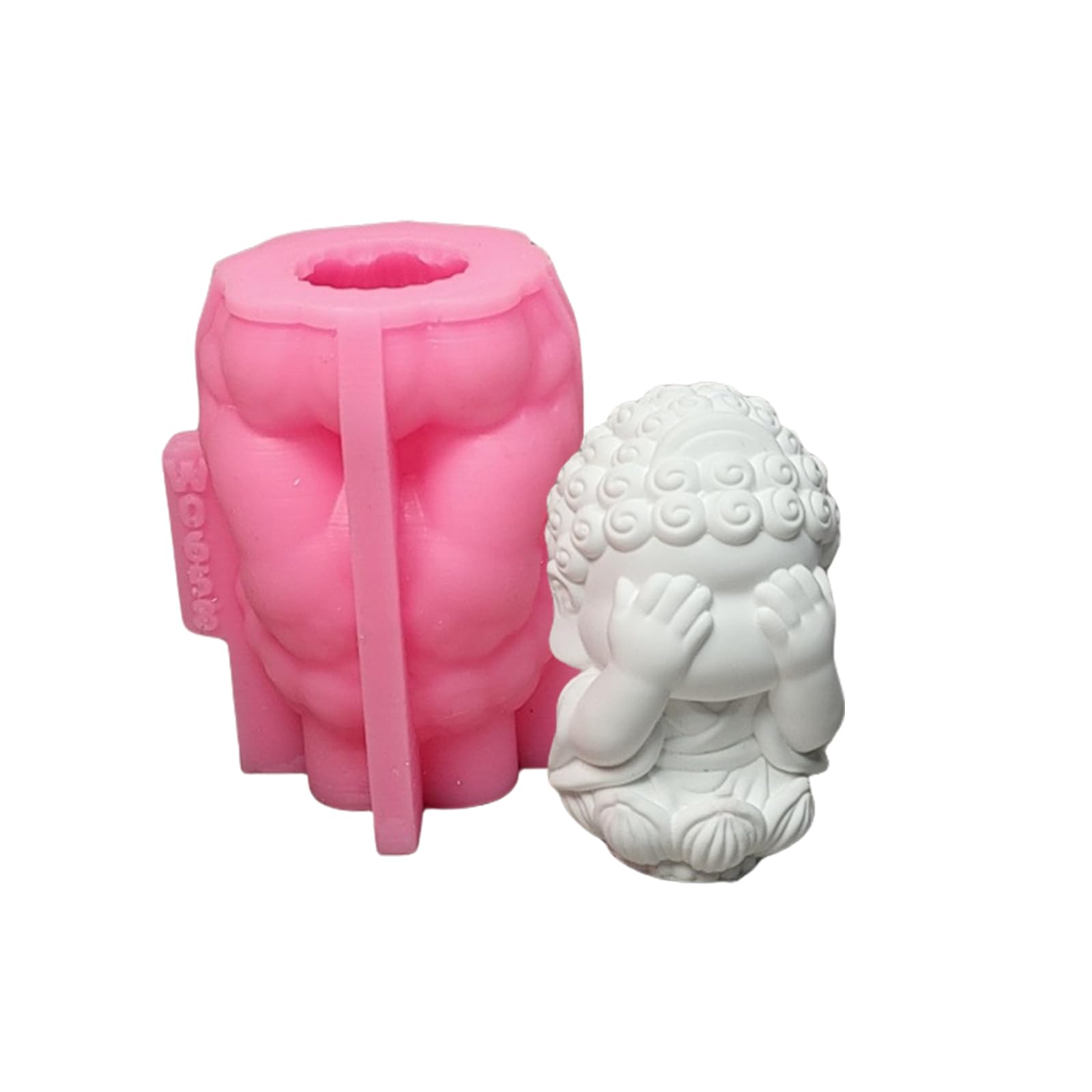 Nucelit Religious Figurine Silicone Molds for Soap Making Cement Gypsum Silicone Molds for Art Craft Epoxy Resin