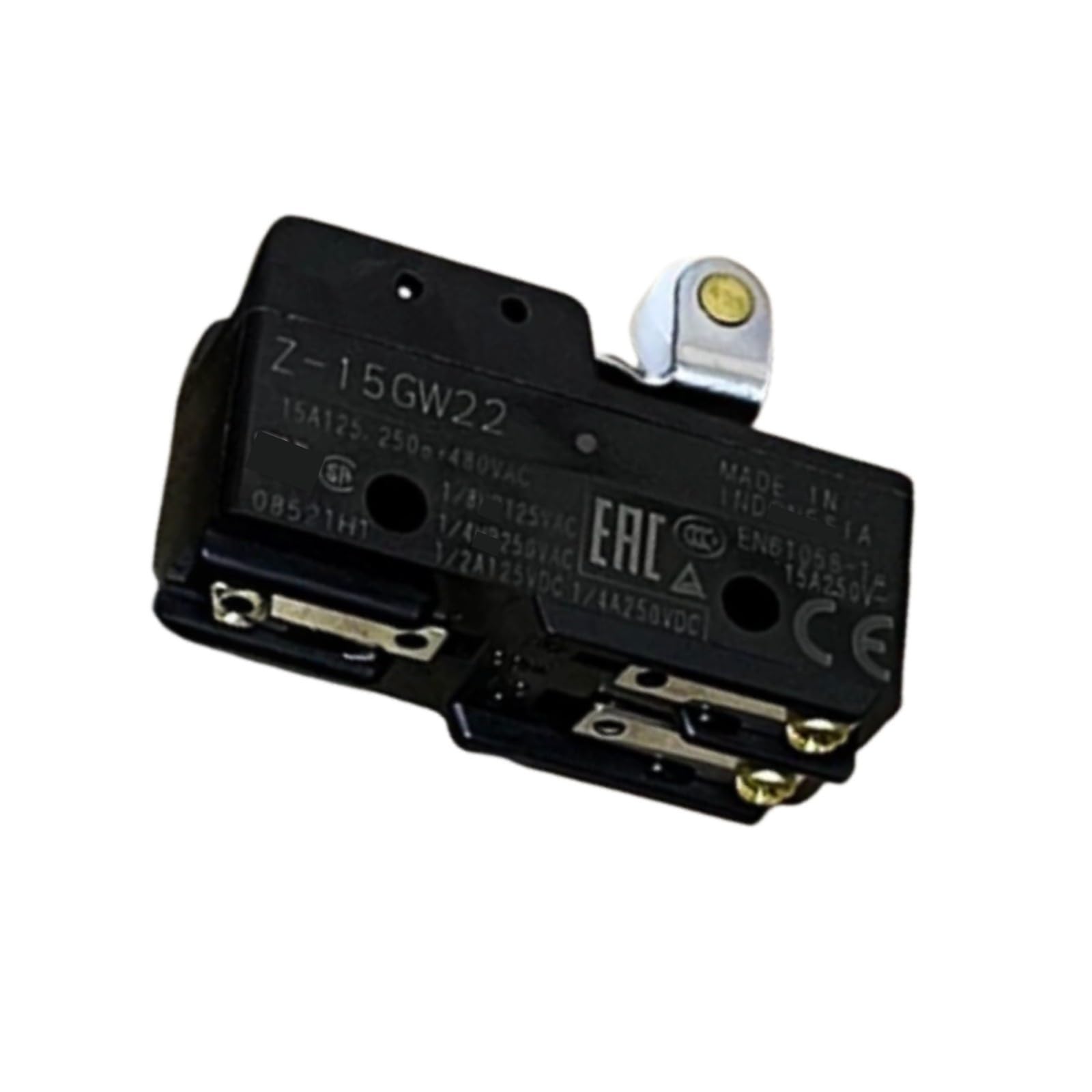 Microinterruptor Z-15GW22 de 5 Piezas, Interruptor de límite