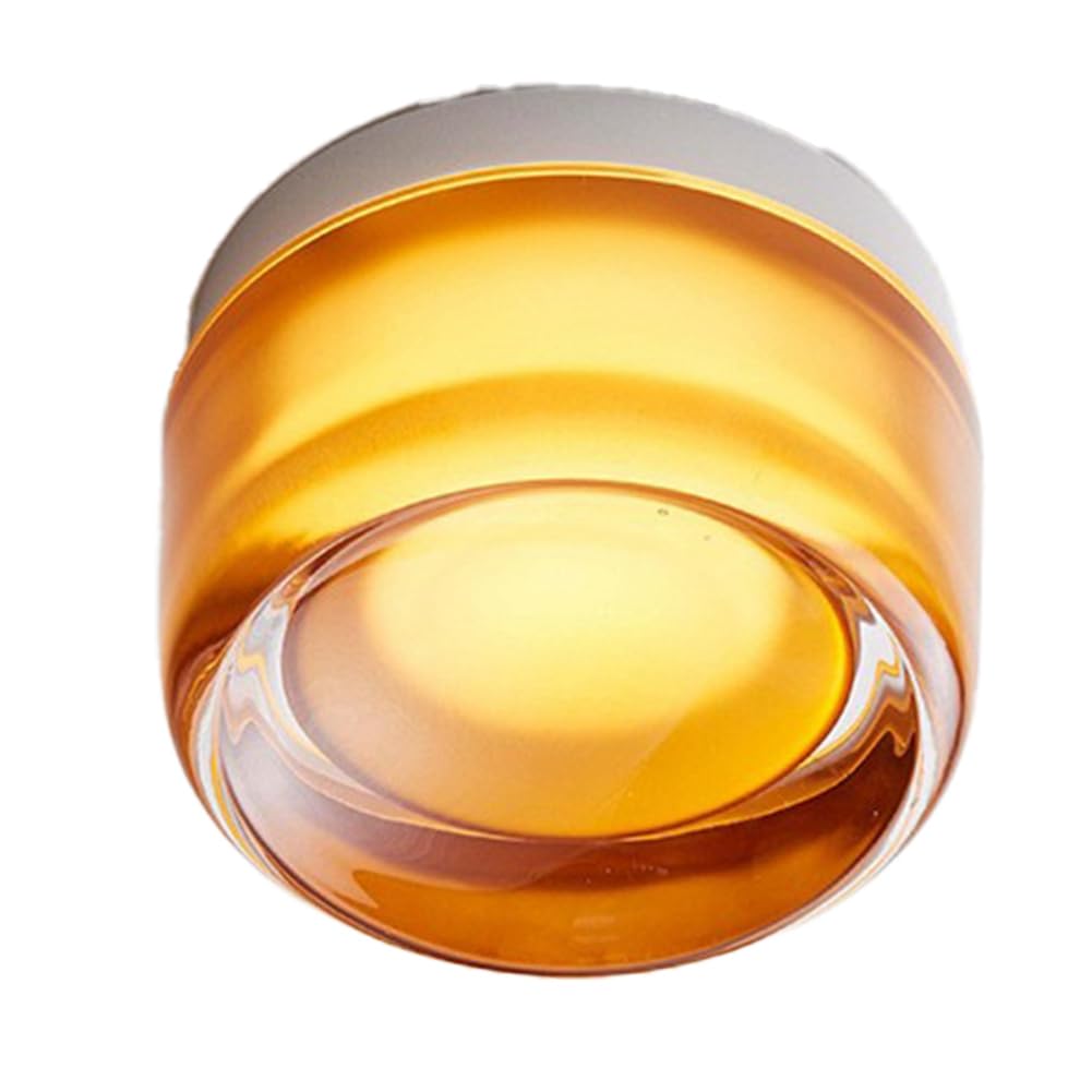 Jovryn Led Wall Lamps for Bedroom Bedside Indoor Outdoor Led Round Sconce Light Fixtures Background Luminaire Acrylic Light,C
