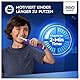 Oral-B Pro Junior Elektrische Zahnbürste/Electric Toothbrush für Kinder ab 6 Jahren, Drucksensor, 3 Putzmodi inkl. Sensitiv für Zahnpflege, weiche Borsten & Timer, Designed by Braun, lila