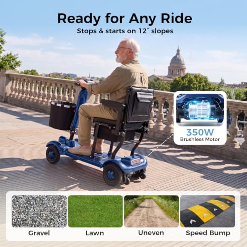 37.5lb Lightweight Mobility Scooter