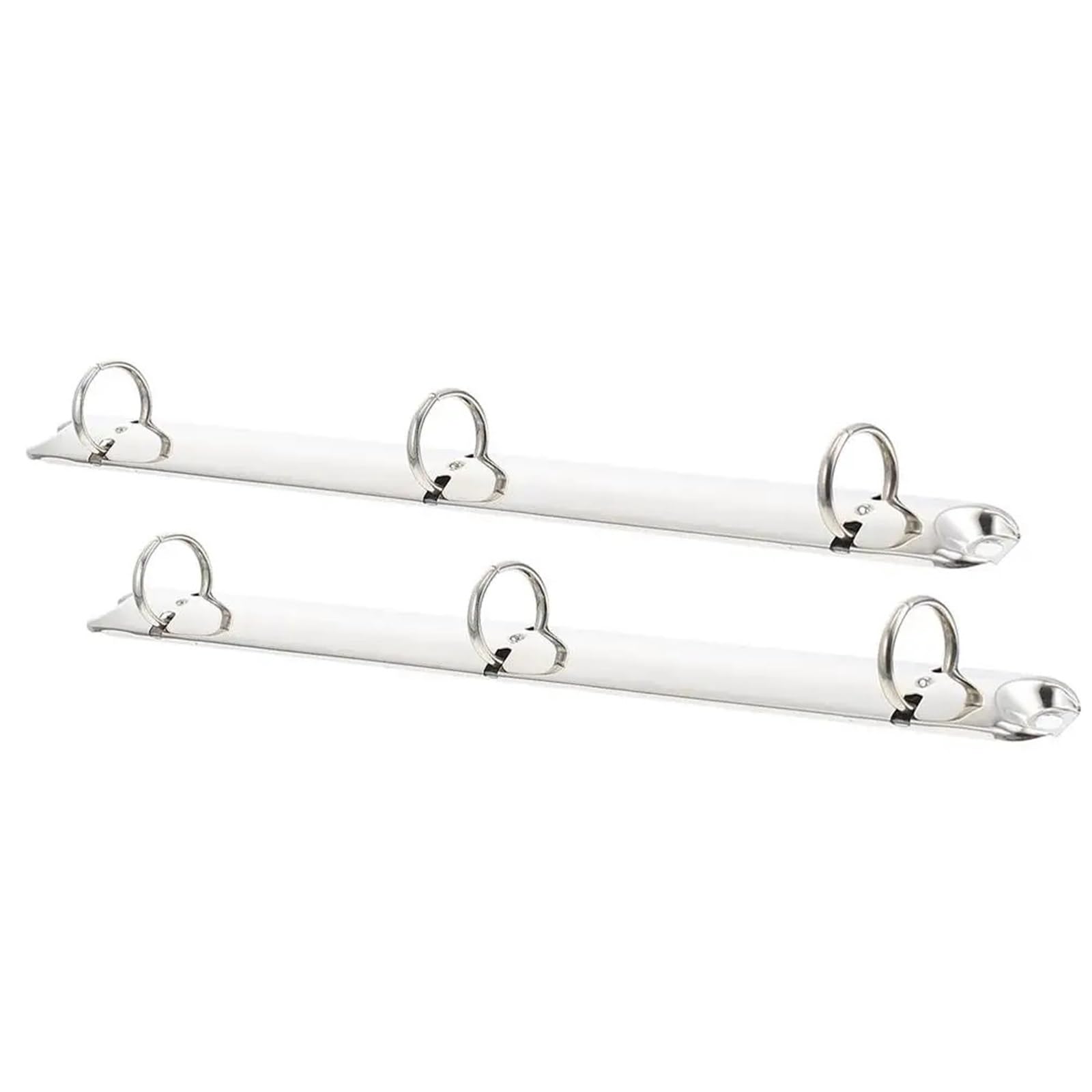 Meccanismo for raccoglitore ad anelli, Meccanismi for raccoglitore ad anelli in metallo Confezione da 16 forniture di cancelleria for quaderni a fogli mobili A4 a 3 fori