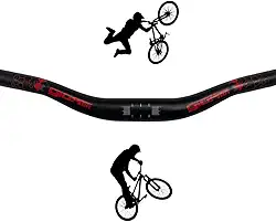 Guidão Bike Voador Gios Freehide Wheeling Grau 700x50mm Diversas Cores (Vermelho)