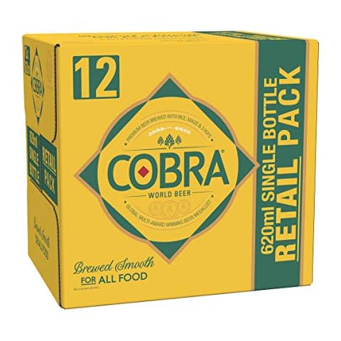Cobra Premium Beer, 12x620ml Cover