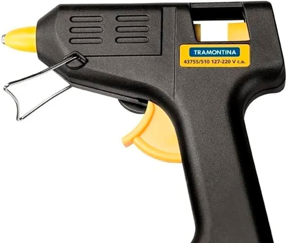 Tramontina Pistola Elétrica para Cola Quente 12w Bivolt Preta E Amarela