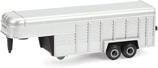 TOMY 1/64th Collect N Play Ag Livestock Trailer 5th Wheel