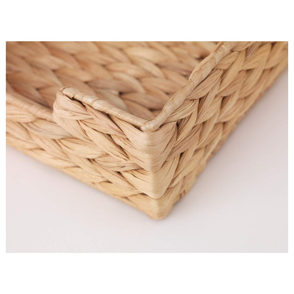 IKEA Serviettenhalter Wasserhyazinthe, 22,9 x 22,9 cm, Tropisch, Beige Küche, Haushalt & Wohnen