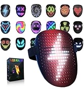 QAQ LED Mask Light Up Mask with Gesture Sensing, Cool Stuff Toys Gifts for Boys Girls, Cool Toys ...