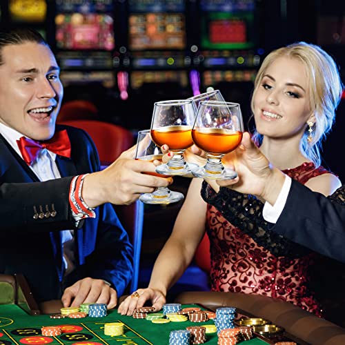 Qunclay 48 Pcs Shot Glasses Shot Glass Cute Cognac Glasses Small Brandy Snifter for Tasting Brandy Drinking Port Glasses for Whiskey Brandy Wine Beer (3.5oz) - Image 7