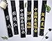 TANZEQI Custom Embroidery Black Belt for Martial Arts Taekwondo Karate Moodukkwan Custom Black Belt Name Vintage Wash Belt (240cm/94.4
