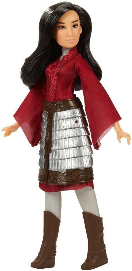 Disney Mulan Fashion Doll with Skirt Armor, Shoes, Pants, and Top, Inspired by Disney's Mulan Movie, Toy for Kids and Collectors