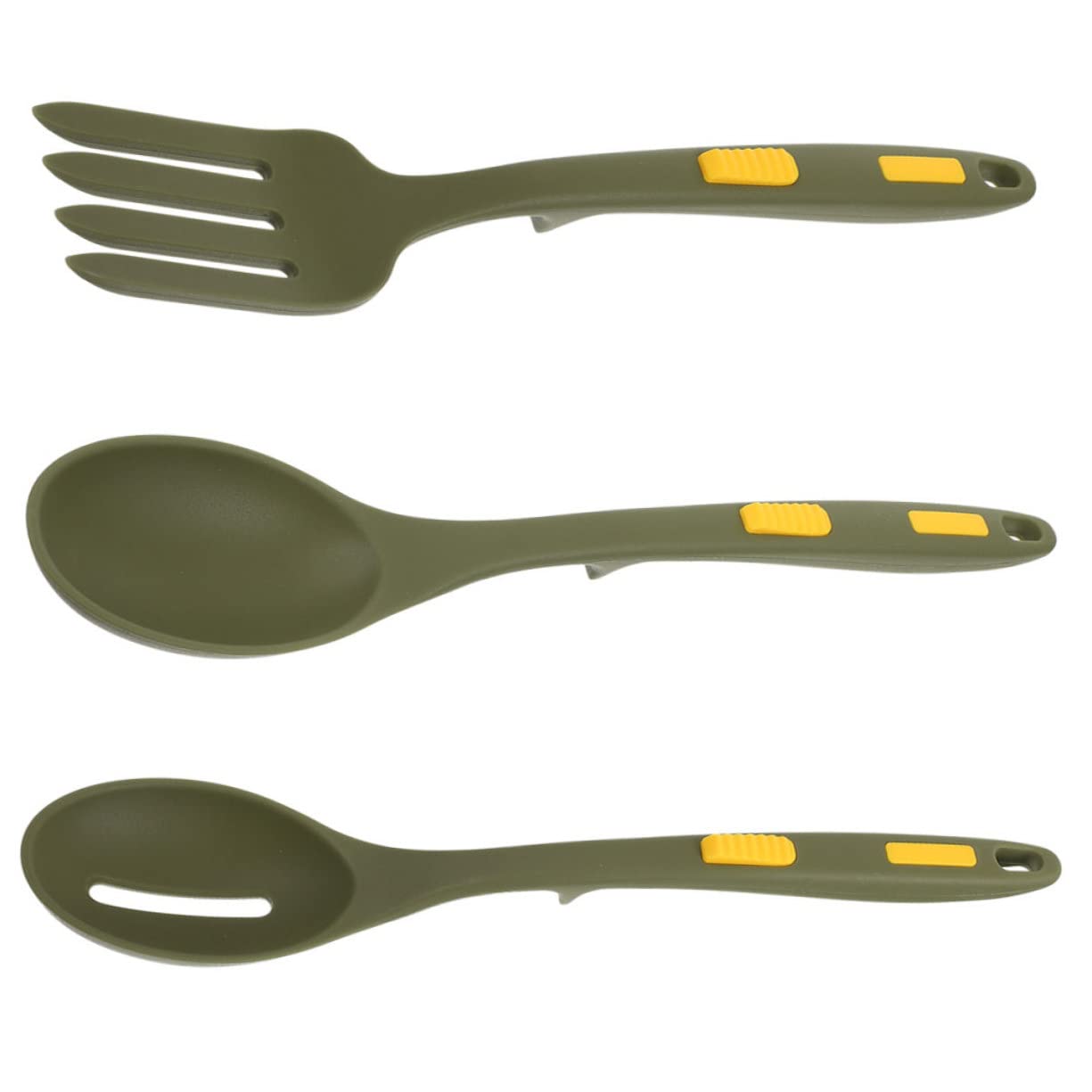 Mikinona 1 Set Spaghetti Fork Non Scratch Cooking Utensils Omlette Flip Small Forks Spaghetti Spoon Server Sauce Soup Spoon Pasta Utensils for Serving Soup Spoons Blending Fork