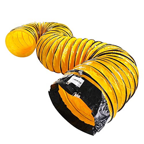 Image of MOUNTO 25FT PVC Flexible Duct Hosing for Exhaust Fan (16inch w /o bag)