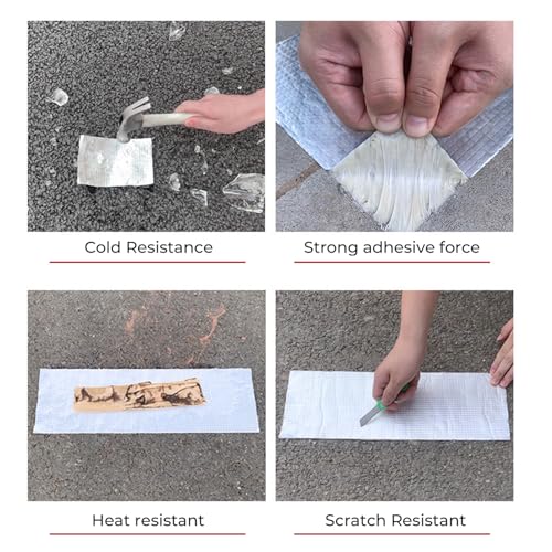 Ruban étanche en butyle 5,1 cm x 41,4 m pour réparation plastique et métal - 7