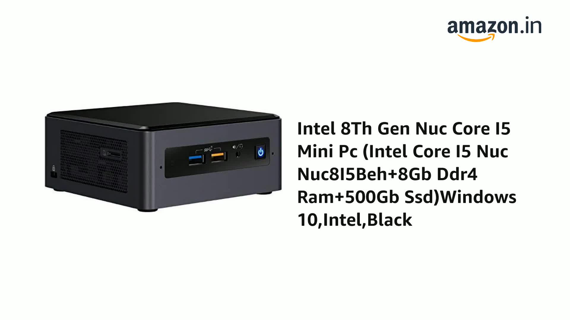 ミニPC intel NUC8i5BEH Intel NUC8i5BEH Core i5 Linux Mini-Pc | Laptopwithlinux.com