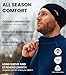 Merino Wool Base Layer Mens - Wool Half Zip Sweater Men - Merino Quarter Zip Sweater Lite, Midweight, Heavyweight and Socks (XXX-Large, 250 Deep Teal)