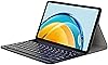 Microcase Samsung Galaxy Tab S10 Plus SM-X820 12.4 inch Tablet Compatible Stand Case with Bluetooth Keyboard - BKK4