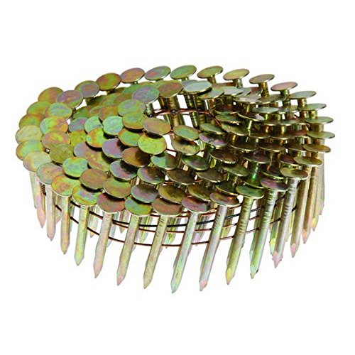 Grip-Rite 15 deg. 11 Ga. Smooth Shank Angled Coil Roofing Nails 1-1/2 in. L x 0.12 in. Dia. 1 pk