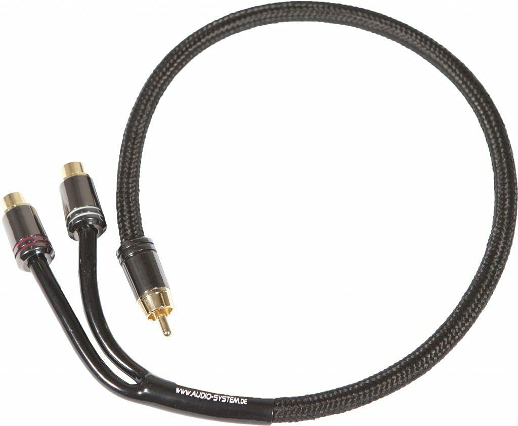 Audio System Z-PRO YR HIGH-END Y - Cavo RCA con 2 connettori e 1 spina, 1 paio