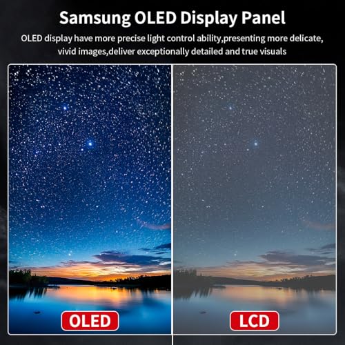 Image of OLED Portable Monitor 14 inch 2K | 2560x1440 Portable Touchscreen Display|100% DCI-P3 | 10 Bits | Compatible AES Stylus Pen|Ultra-Slim| Kickstand| 1Ms OLED Gaming Monitor