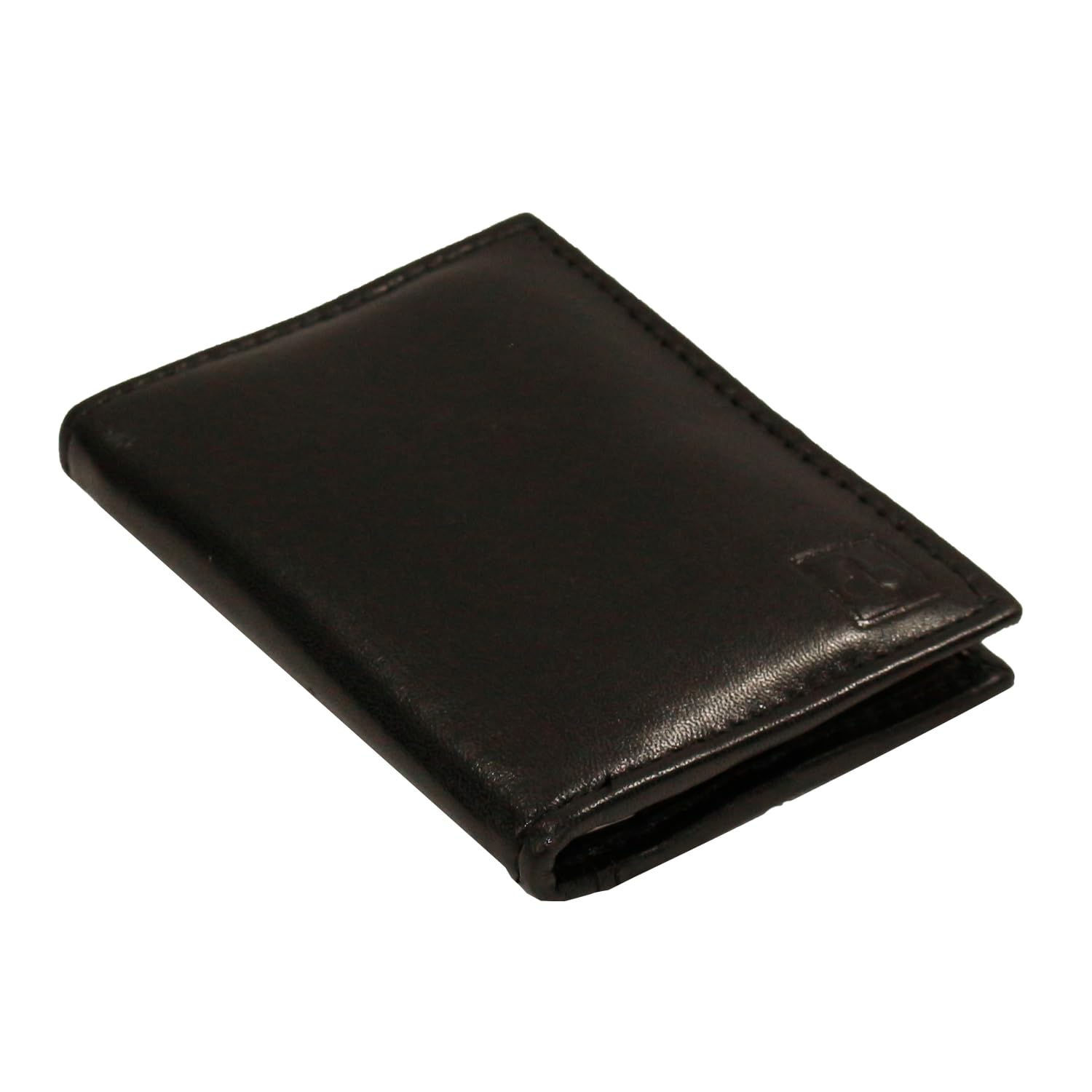 cimoni Premium Genuine Leather Card Holder Casual Wallet with RFID Protection 8 Card & 1 Zip Pocket Thin Slimfold Extra Capacity Card Holder (Color - Black)-picture-13