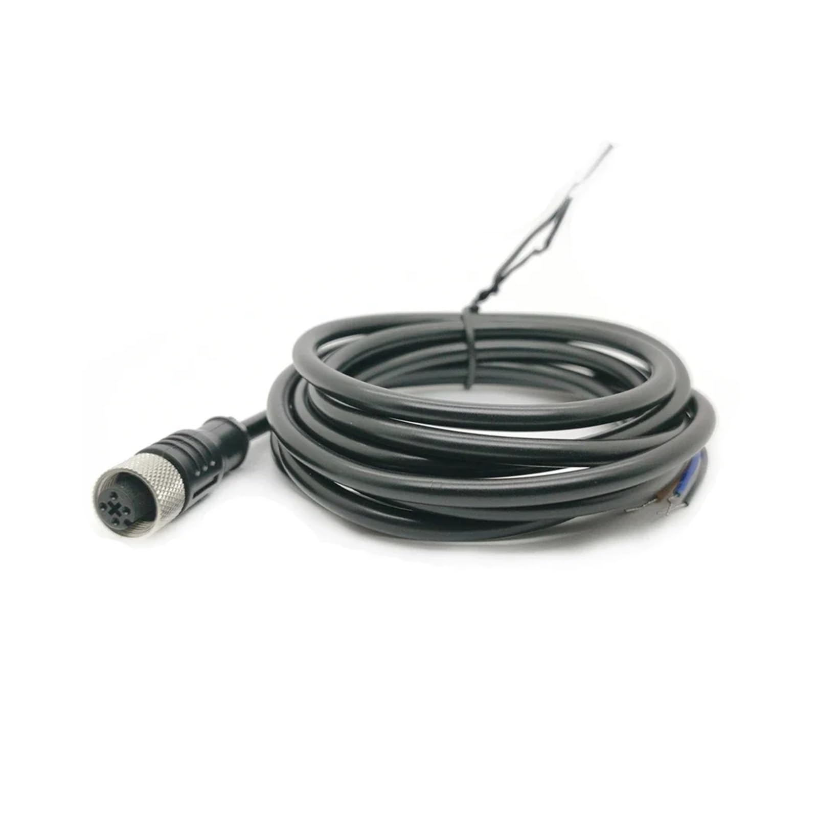 Sensor de presión de agua Transductor de presión de agua, aceite, combustible, gas y aire G1/4 12-36 V 4-20 mA M12-4 pines SS304 Transmisor absoluto/manométrico Diseño de protuberancia del sensor(0-2M