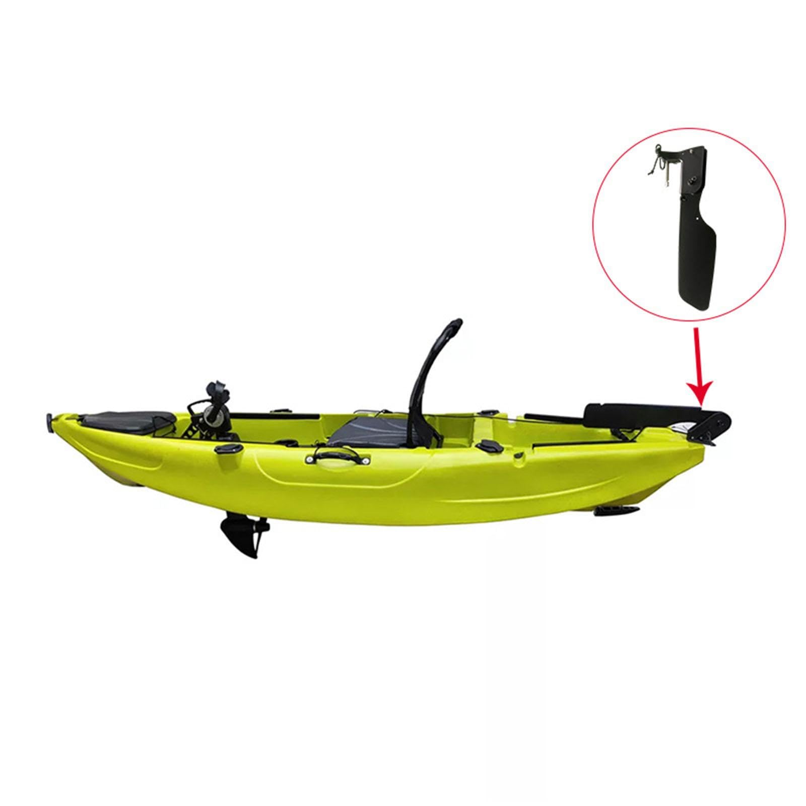 LOVIVER Timón de Kayak, Accesorio de piragüismo, Piezas de Repuesto de PVC, timón de embarcación, Canoa de Pesca, timón de Barco para Barcos, Kayaks