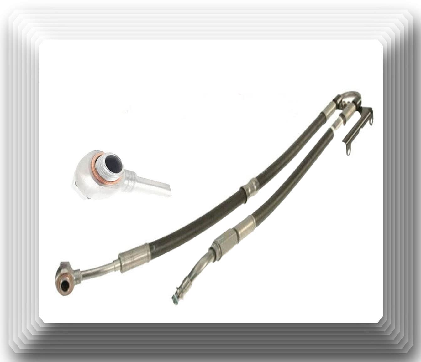 Amazon.com: 1644600524 Power Steering Pressure Hose - Pump To Rack 