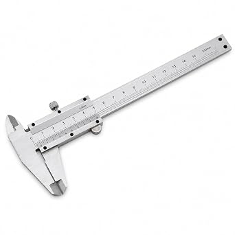Stainless Steel Vernier Caliper 150mm 6"   Precision Measuring Tool with 0.02mm / 0.001" Accuracy | Metric & Imperial Caliper for DIY, Engineering, Woodworking & Metalworking