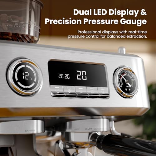Kismile Dual Boiler Espresso Machine