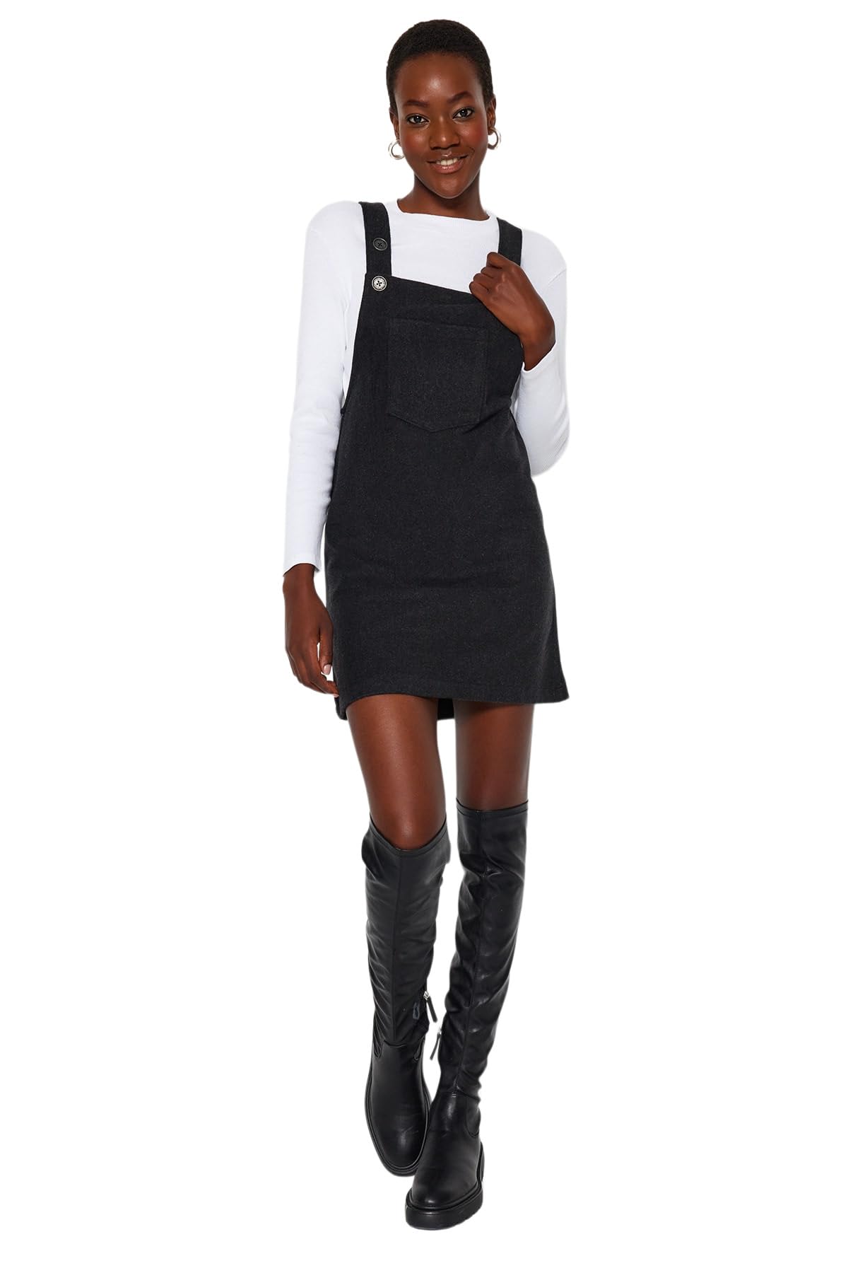 Trendyol Women Young Mini Jile Regular Woven Dress