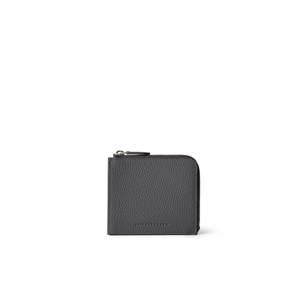 美品✨ボナペンチュラ エトープ L字ジップ コインケース 財布 ウォレット L字ジップ ウォレット シュリンクレザー