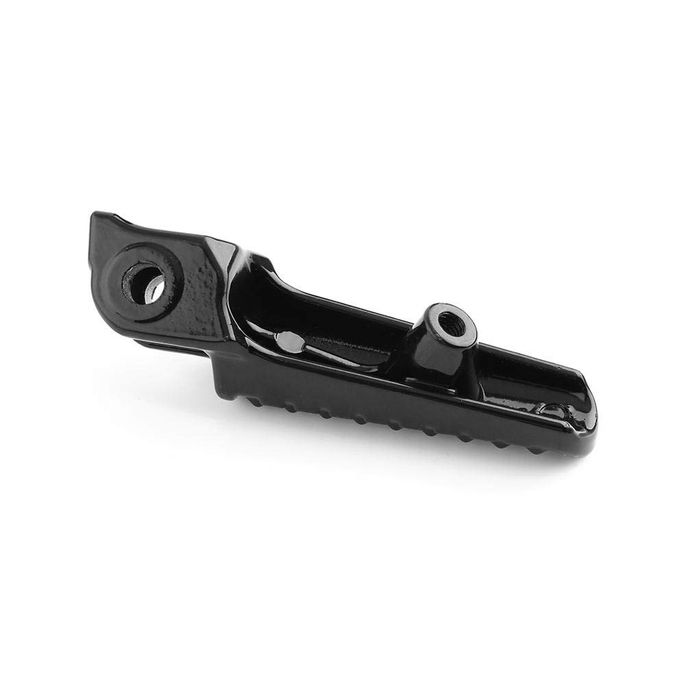 Reposapiés para moto, reposamanos delanteros de motocicleta, pedales de reposapies de moto reposa pies delanteros para CBR600 F4I CBR919 CBR1000 (negro)