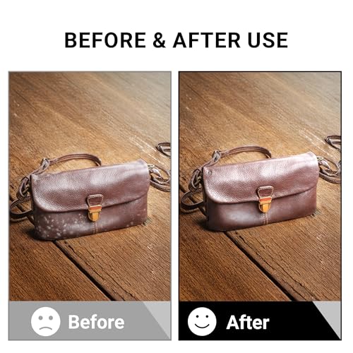 Leather Cleaner & Moisturizer Set for Louis Vuitton, Shine Your Louis Vuitton and Smell New, Gently Soften and Rejuvenate Vachetta Leather, Remove Stains & Cover Minor Scratches for All Luxury Brands - Image 5