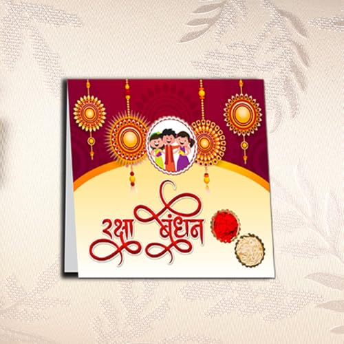 Image of (100 mb box Rakhi | RakhiforBrother | RakhiWithChocolate | Set Of 1 | 1Rakhi With Chocolate