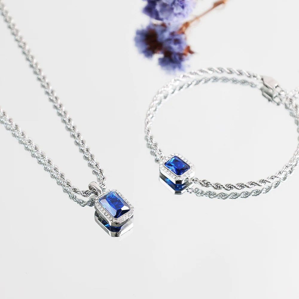 PAUL VALENTINE - Bracelet pour Femme en Acier inoxydable - avec Zircone